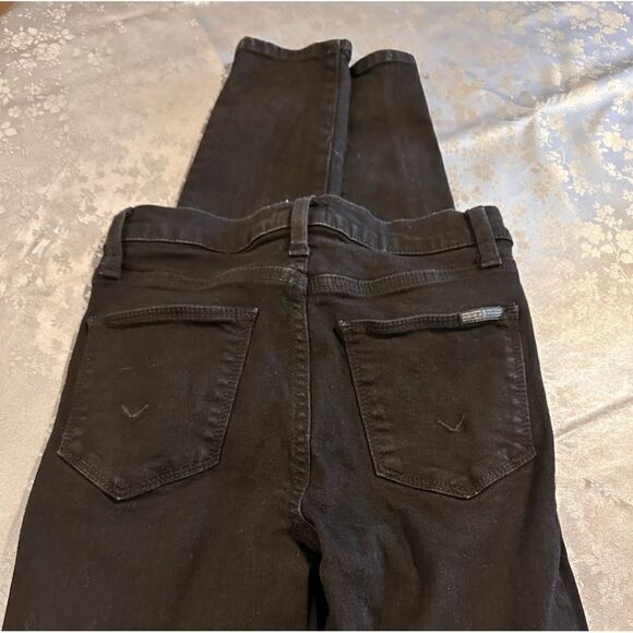 Hudson size 24 black skinny jeans - Picture 8 of 8